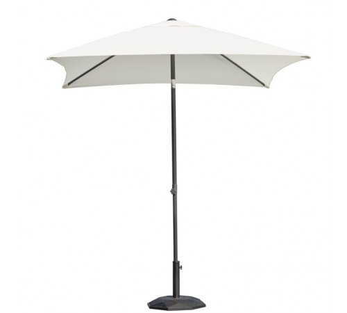 Ombrellone da Giardino Palo Centrale, Telo Idrorepellente Orientabile, 2x2 Metri