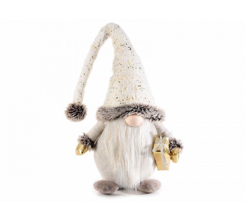 Babbo Natale in Peluche, Decorazione per Casa, Vetrine, Negozi - Altezza 80 cm