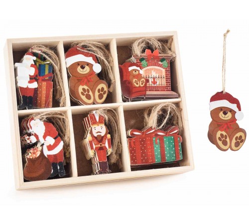 Palline Artigianali Alberi di Natale a Forma dei Personaggi Fiabe 60 Pezzi