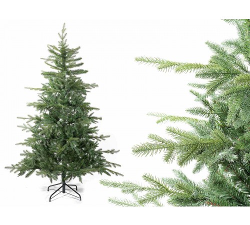 Albero di Natale artificiale pino verde super folto con 1842 rami altezza 2,10 metri