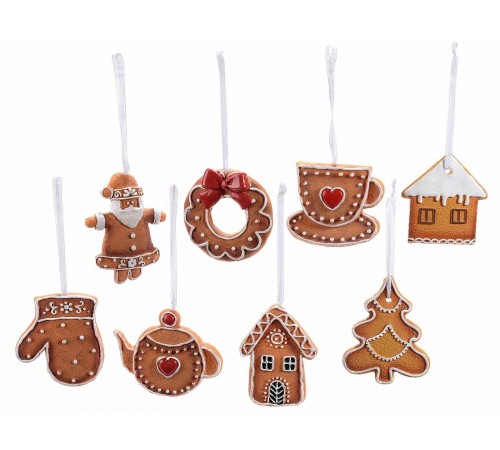 Decorazioni per albero di Natale assortite confezione da 16 pezzi