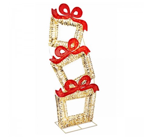 Torre di Pacchi Regalo Luminosa con LED 167 cm