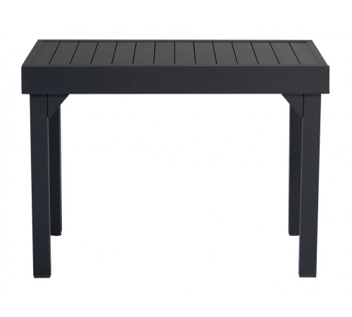 Tavolo in alluminio per balconi e spazi ristretti allungabile fino a 212 centimetri color antracite