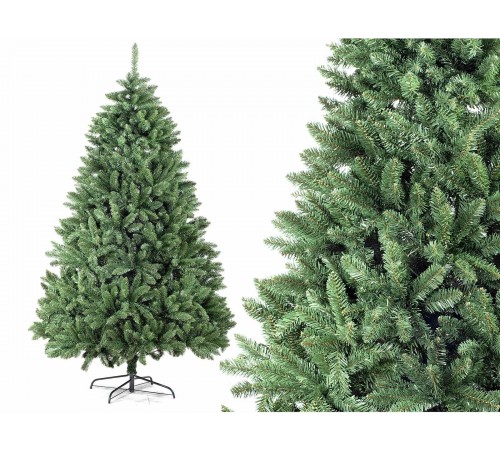 Albero di Natale Pino Verde, 1770 Rami Morbidi - Altezza 2,10 Mt, Diametro 1,30 Mt