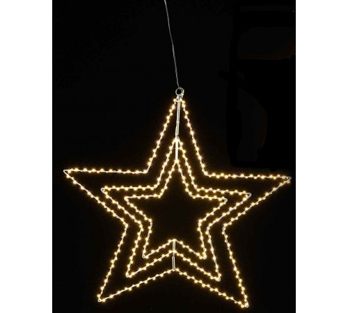 Stella con 409 luci Led decorazione Natalizia per casa e negozi