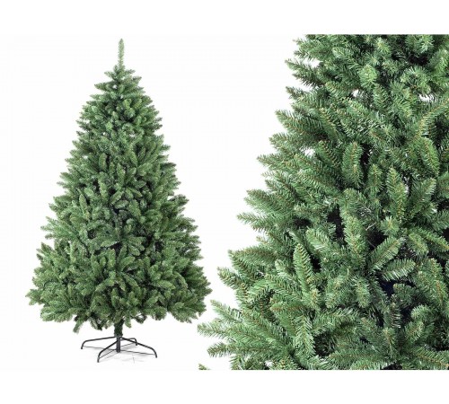 Albero di Natale Pino Verde, 2846 Rami Morbidi - Altezza 2,40 Mt, Diametro 1,60 Mt