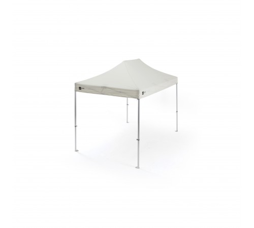 Gazebo con apertura rapida in alluminio 2 x 3 metri colore bianco