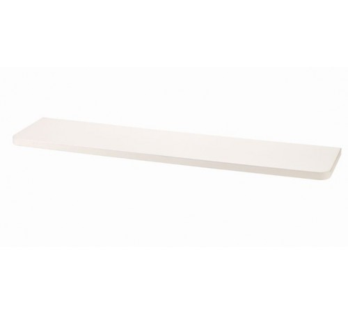 Set 4 Mensole da Parete Rettangolari Componibili Bianche 70 centimetri