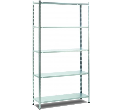 Scaffale in metallo 5 ripiani scaffale porta tutto per casa lavanderia e officina