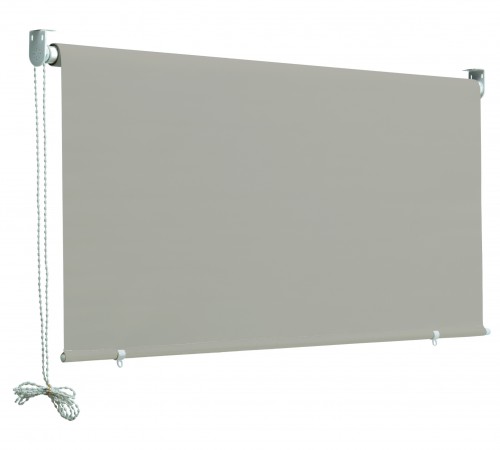 Tenda da sole a caduta 150 x 250 centimetri tenda parasole verticale color cenere