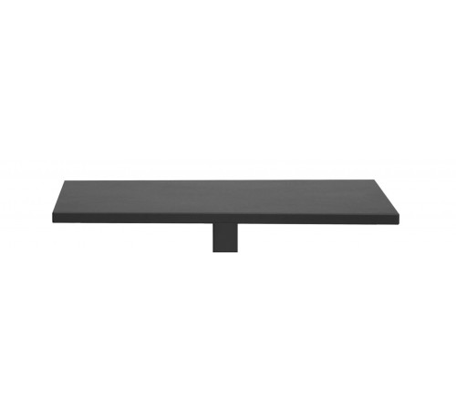 Piano Tavolo in Alluminio Uso Interno ed Esterno per Bar, Ristoranti, 80x80 Colore Antracite