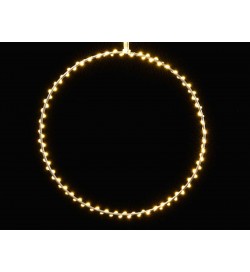 Sfera Natalizia luminosa da appendere con 150 Led per interni ed esterni diametro 30 centimetri