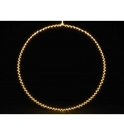 Cerchio Natalizio luminoso con 150 luci decorazione per interni ed esterni