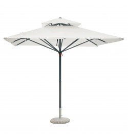 Ombrellone 4x4 Palo Centrale in Alluminio, Idrorepellente, Arredo Giardini, Bar, Ristoranti