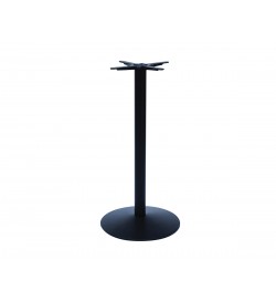 Base per tavolo bar alta in ghisa nera altezza 1,12 metri