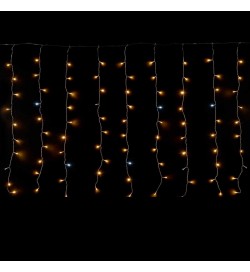 Cascata Luminosa di Natale 3 x 1 Mt per uso Esterno ed Interno Luci di Natale