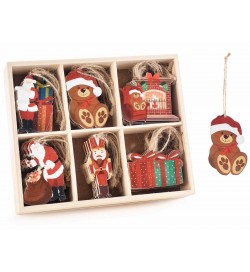 Palline Artigianali Alberi di Natale a Forma dei Personaggi Fiabe 60 Pezzi
