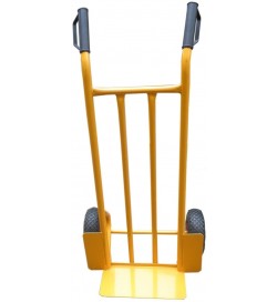 Carrello portapacchi in acciaio rinforzato portata 300 Kg ruote pneumatiche