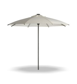 Ombrellone da giardino con luci Led pannello solare e apertura elettrica