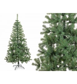 Albero di Natale artificiale pino verde folto con 420 rami 1,80 metri