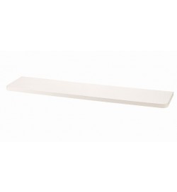 Set 4 Mensole da Parete Rettangolari Componibili Bianche 70 centimetri