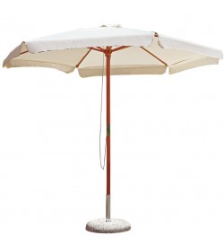 ombrellone 3 metri in legno