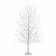 Albero di Natale Bianco Scintillante 160 cm IP44 con 900 LED, foto del prodotto su fondo bianco
