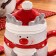 Set 3 Tisaniere di Natale in Ceramica con Filtro, in ambiente natalizio