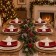 Set 6 Angeli di Natale in Porcellana Bianca 6 cm, in ambiente natalizio