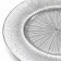 Set 6 Sottopiatti di Natale Argento a Raggi 33 cm, in ambiente natalizio