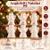 Set 6 Angeli di Natale in Porcellana Bianca 6 cm, misure e caratteristiche