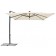 ombrellone 3x3 metri con luce led solare