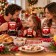 Set 3 Tazze Mug Babbo Natale da 500 ml con Piedi, in ambiente natalizio